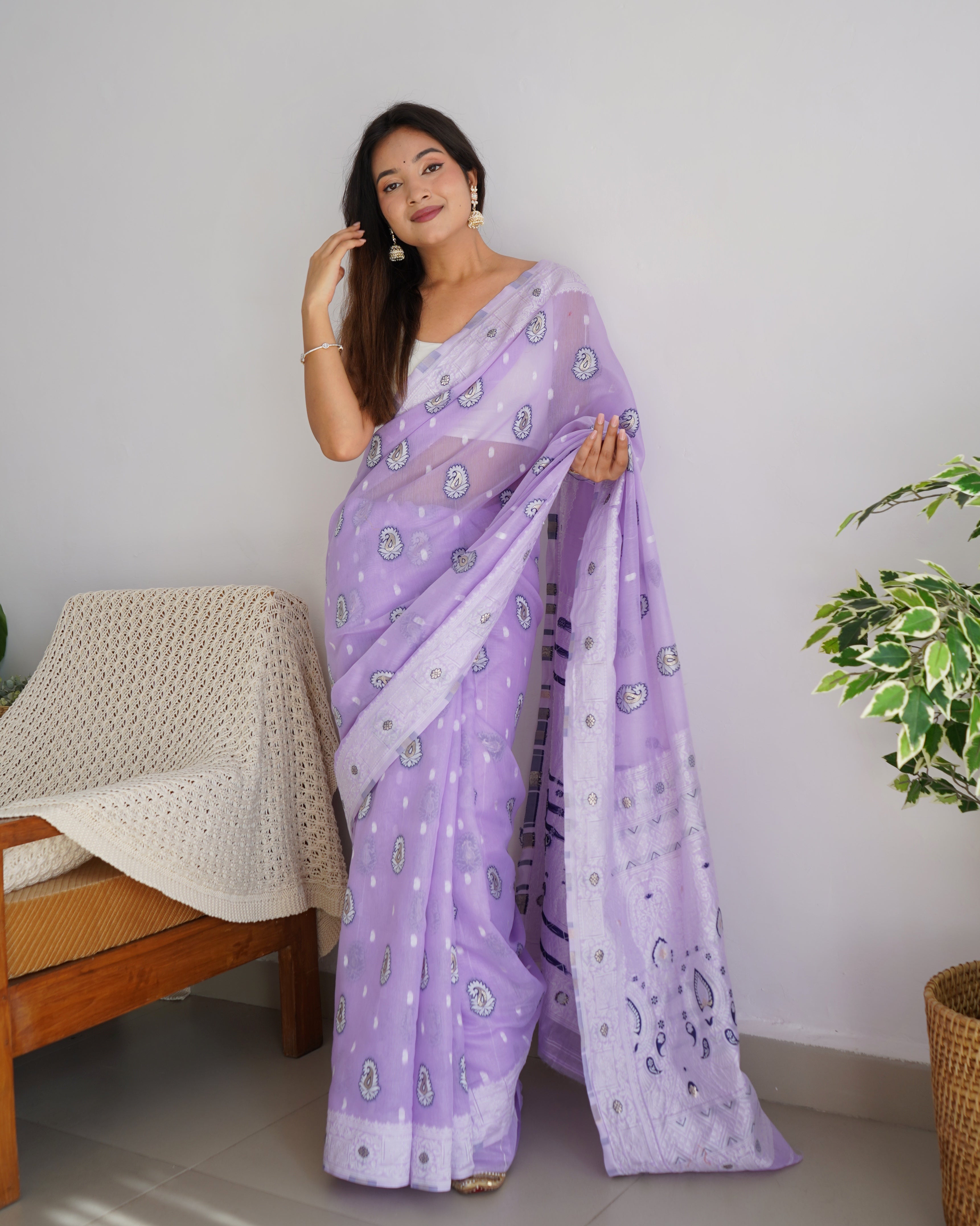 Linen Sarees