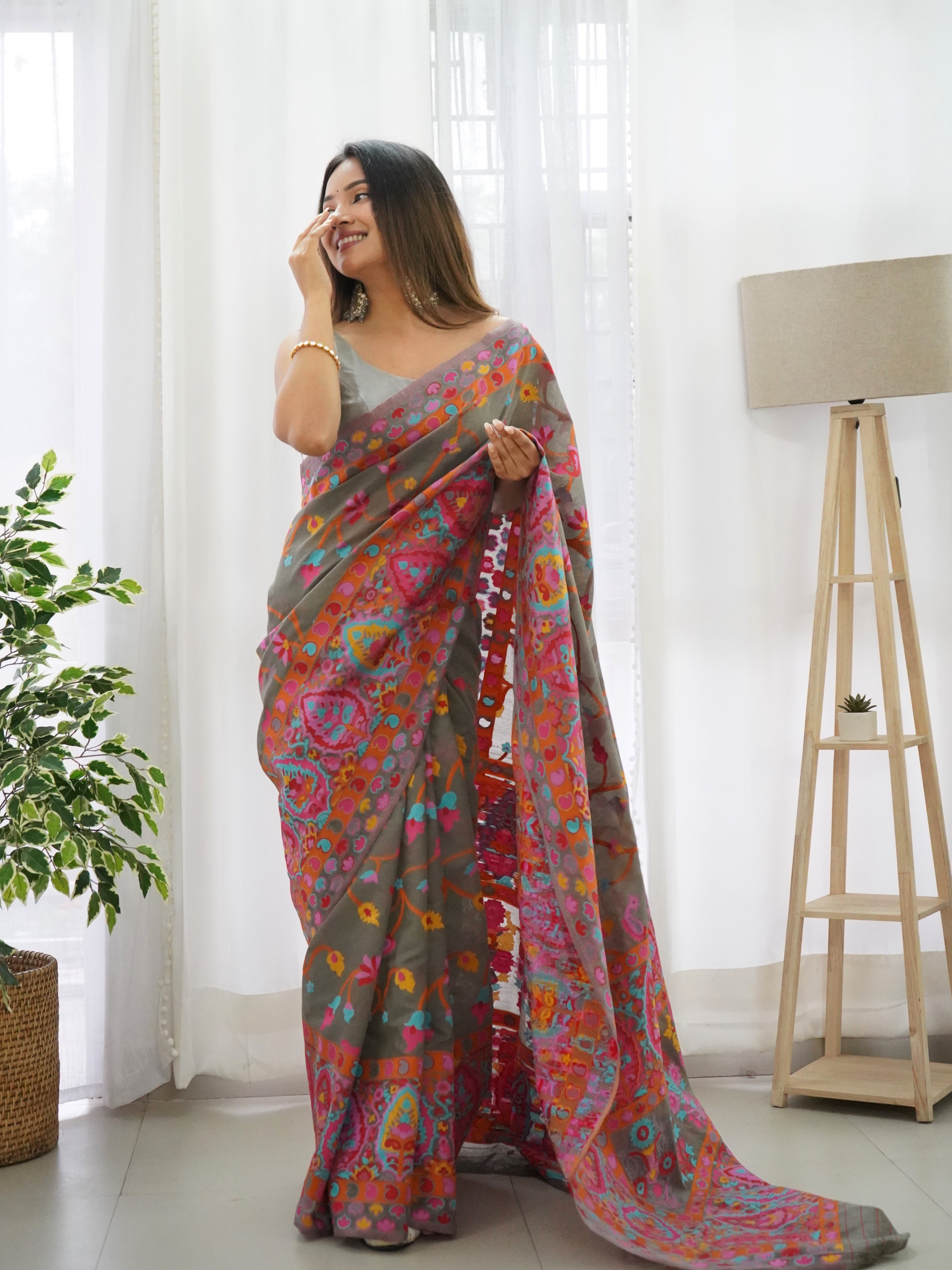 Kashmiri Pashmina Sarees