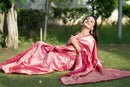 Vivacious Pink Color Art Silk Saree